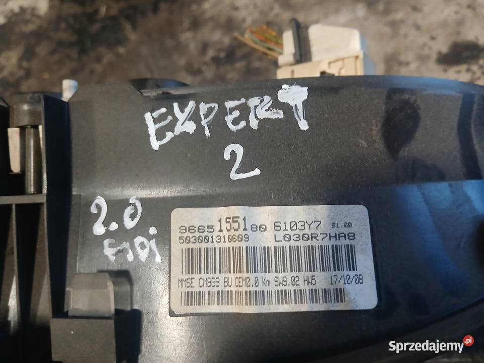 Licznik zegary Peugeot Expert Scudo Jumpy II Części samochodowe Radłów