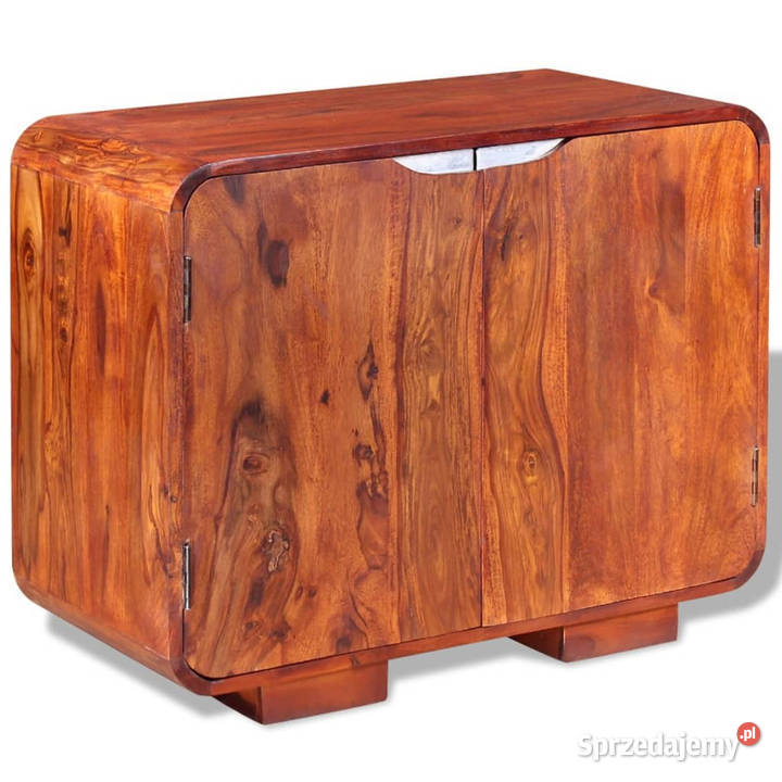 Szafka z litego drewna sheesham 75 x 35 x 60 Pozostałe Warszawa