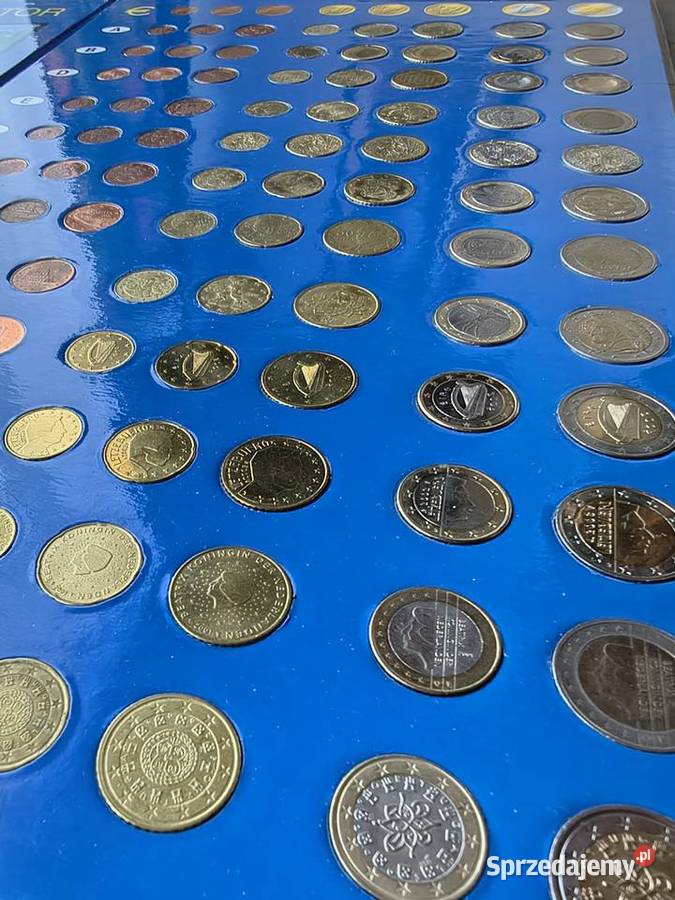 Monety euro 1999 2002 Warszawa
