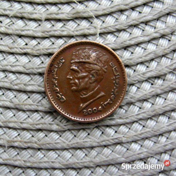 Pakistan 1 Rupia 2004r Kalisz