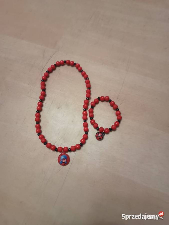 Naszyjnik bransoletka dziewczynki Miraculum Szczecin