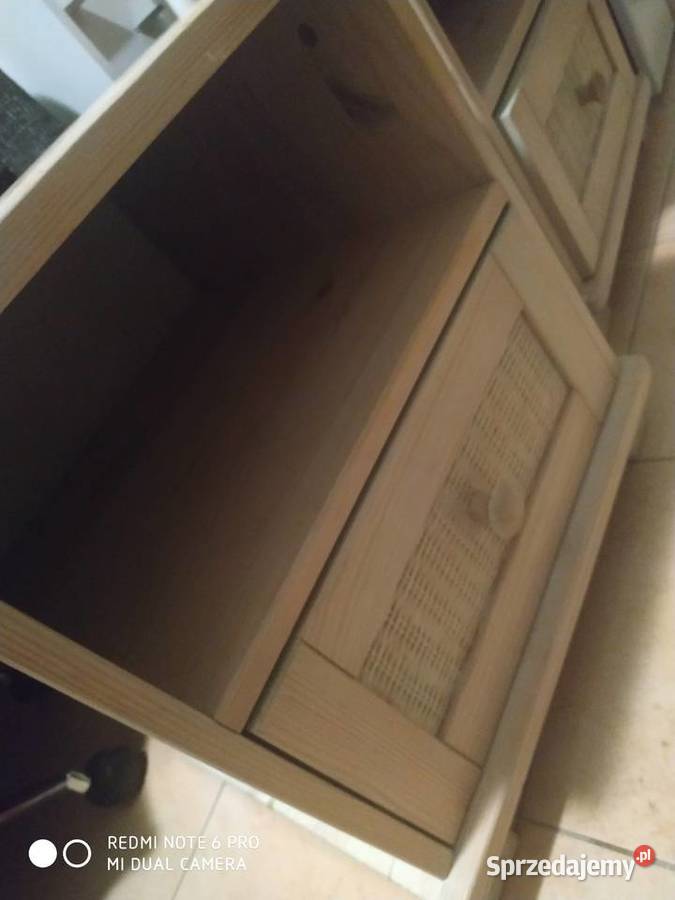 Komoda drewniana z szafkami Komody Gorzów Wielkopolski