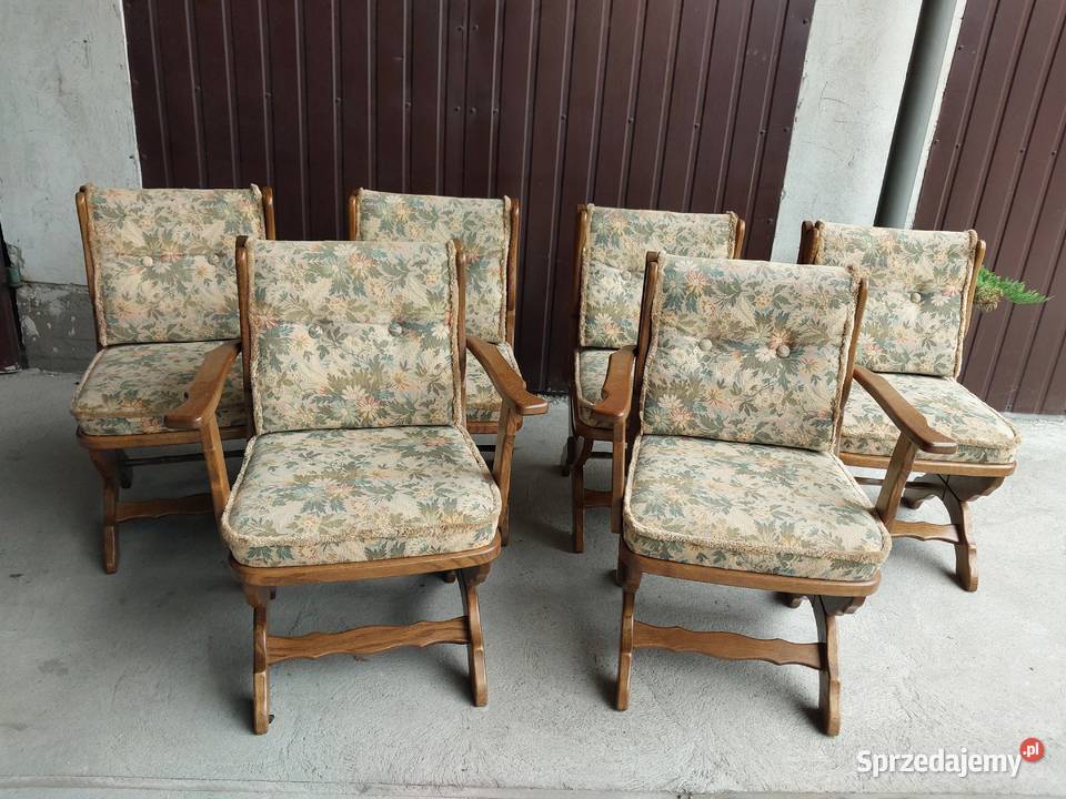 krzesła 6 sztuk / 659