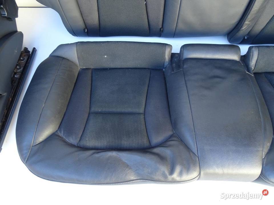 FOTELE FOTEL KANAPA PÓŁSKÓRA KOMPLET SLINE AUDI Fotele i kanapy