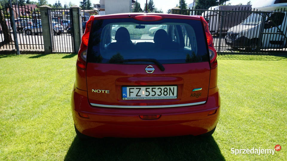 Nissan Note zarejestrowany ubezpieczony manualna Zielona Góra sprzedam