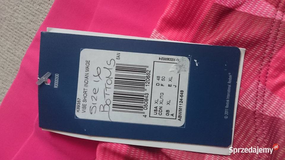 Markowe Bikini Reebok XL Różowe