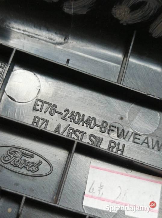 PRZEŁĄCZNIK SZYB DT1T14A132FB ET76240A40B Ford Rok produkcji 2019 sprzedam
