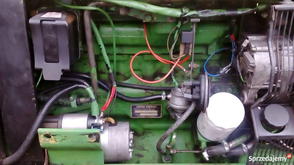 John deere 2450 4 cylindrów 70 rolnika Półbiegi pod obciążeniem Łosiewice sprzedam