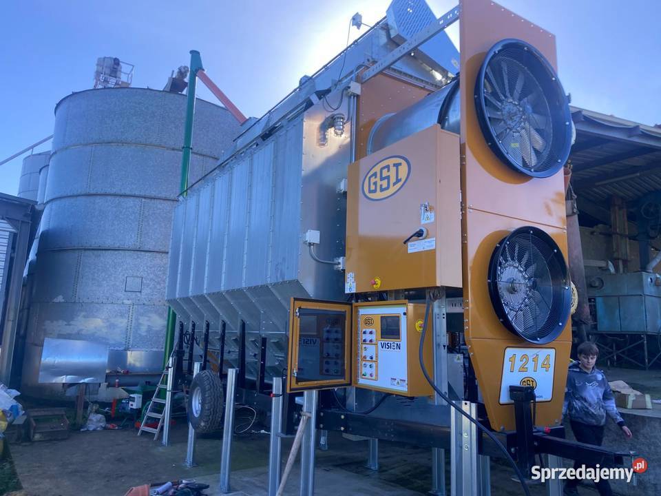 SUSZARKA DO KUKURYDZY MOBILNA GSI 1214 nieuszkodzony Łódź