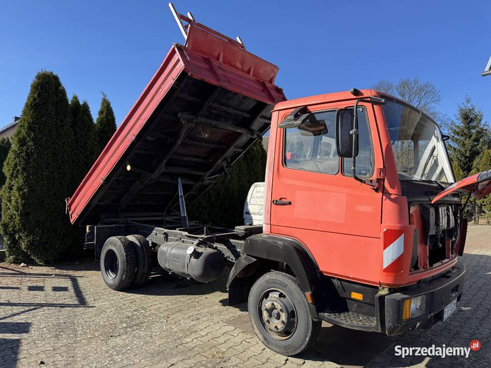Mercedes Benz 814K 75t kipper 3 strony manualna Gorzów Wielkopolski