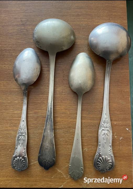 Na sprzedaż zestaw sztućce Posrebrzane Murów