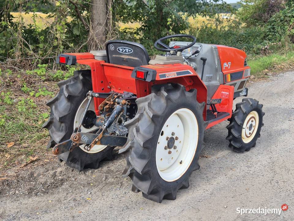 Traktorek traktor YANMAR F7D 16 44 dolnośląskie Małuszyn