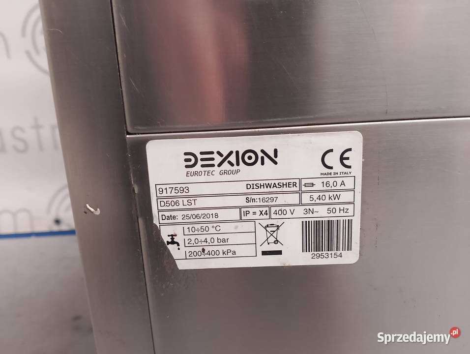 ZMYWARKA UNIWERSALNA DEXION KOSZ 50X50 400V Wrocław