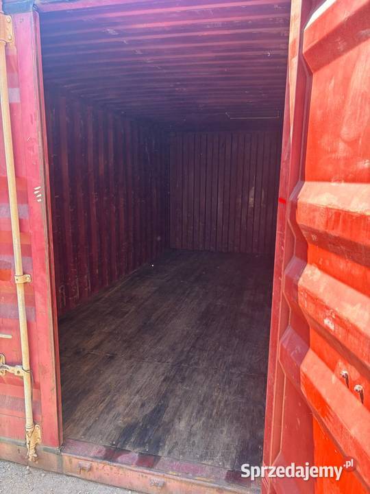Sprzedam kontener morski 20 DV 6 metrowy Pewny pomorskie Starogard Gdański