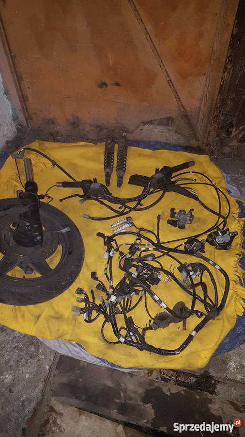Silnik yamaha x 125 okablowanie komputet i inne nieuszkodzony Łomża