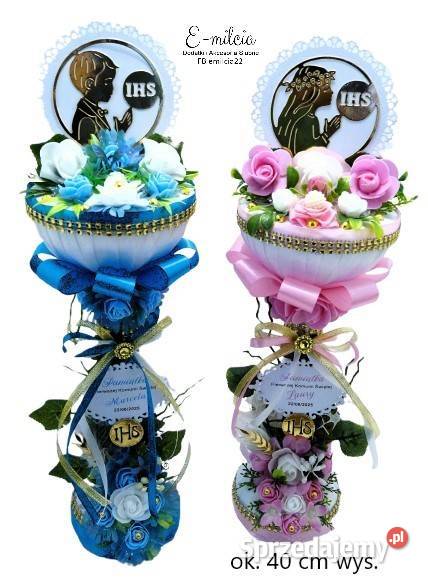 Kielich z różańcem spersonalizowany Pamiątka I Zielona Góra