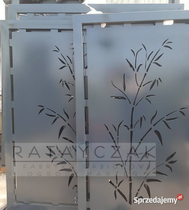 Ogrodzenie wycinane CNC laser ozdobne Plazma Gniewkowo