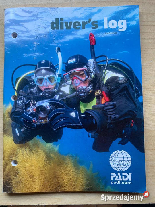Log book książka nurkowań Divers Log Bytom