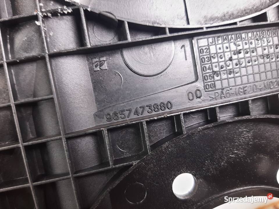 Citroen Peugeot 20 16v 9657473880 obudowa osobowe łódzkie Ksawerów