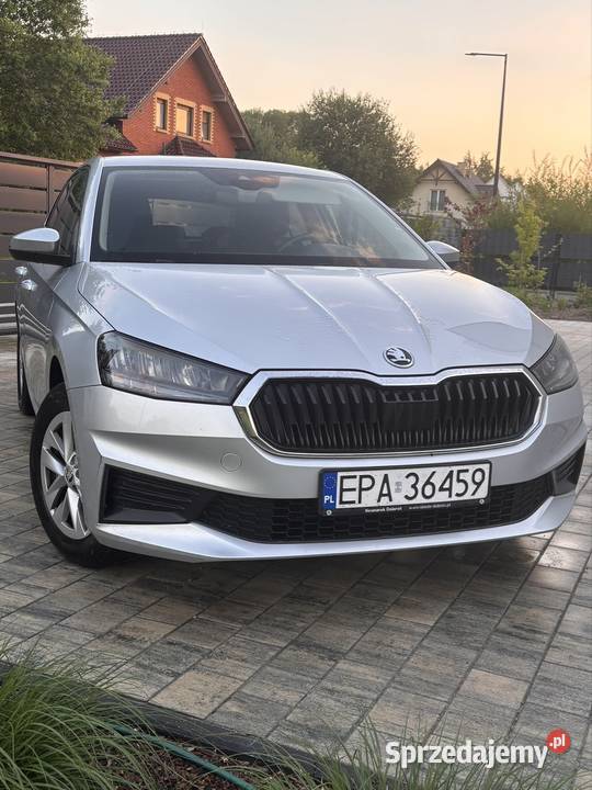 Skoda Fabia 10 Ambi FVAT salon światła do jazdy dziennej Pabianice