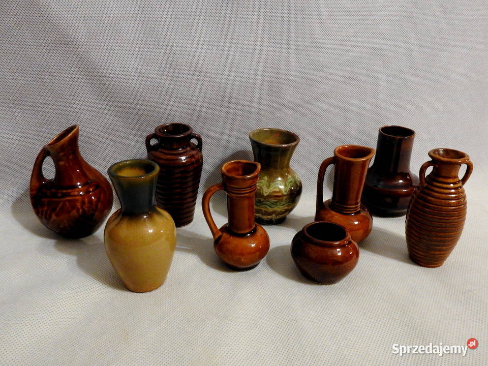 Kolekcjonerskie wazoniki miniaturki z Inowrocław sprzedam