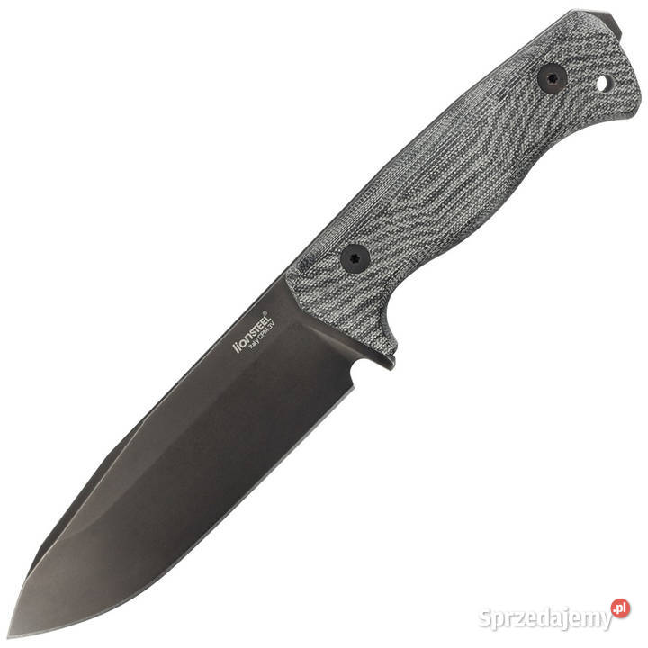 Nóż LionSteel Black Canvas Micarta Old Black CPM Warszawa