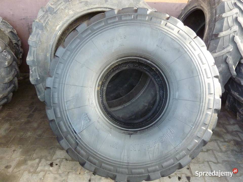 Opona używana rolnicza 24R205 MICHELIN XS 2000 Zaścianki