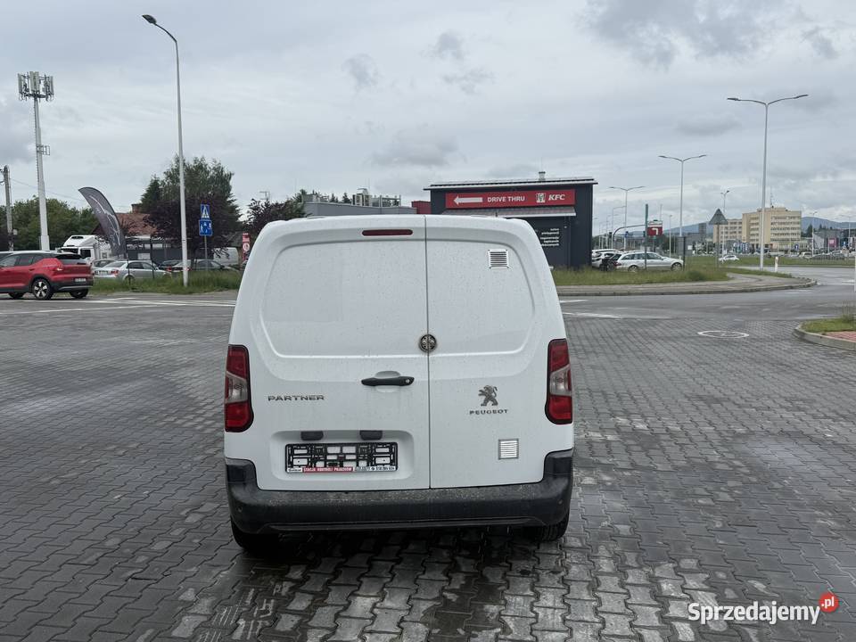 Peugeot Partner Rok produkcji 2020 Krosno