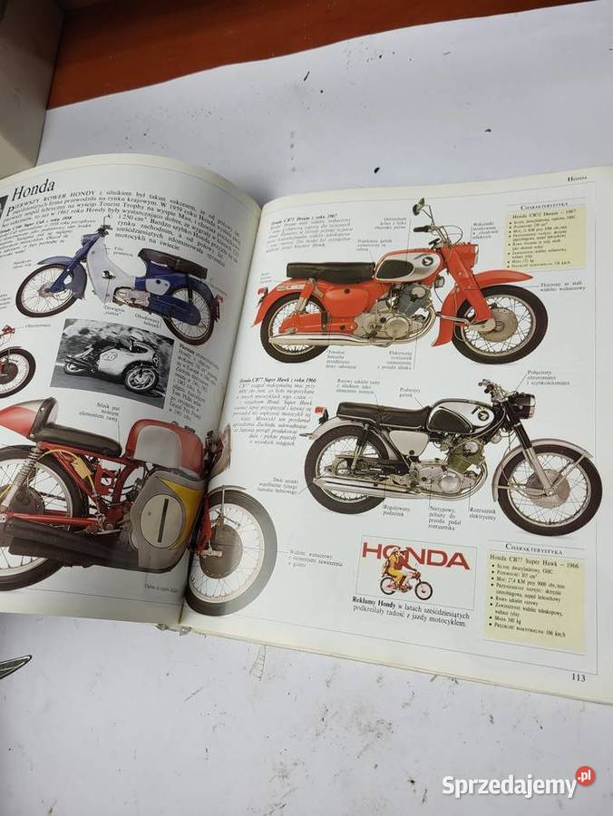 KSIĘGA MOTOCYKLI HUGO WILSON Rybnik
