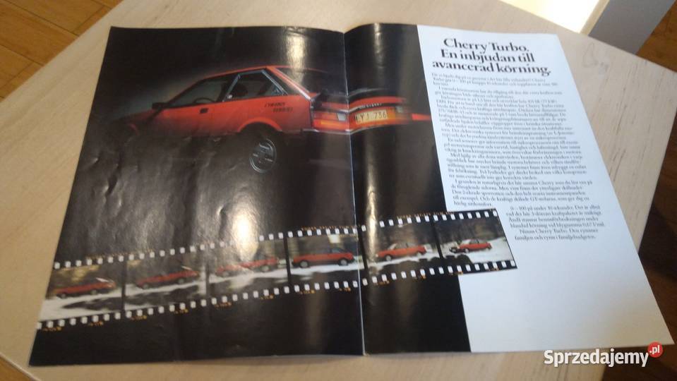 Nissan Cherry prospekt 1983 Pabianice sprzedam