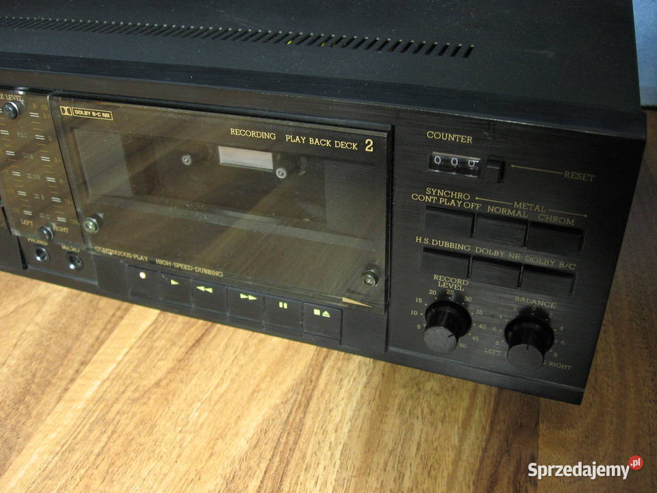 Unikatowy magnetofon Dual CC 8025 Cassette Deck sprzedam