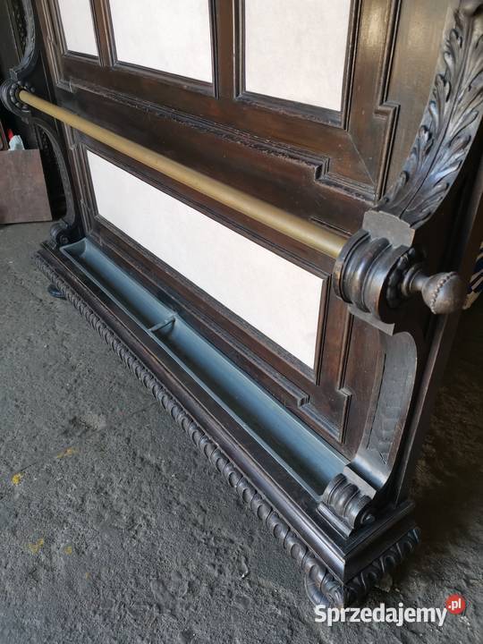 Ozdobna garderoba wieszak włoski neorenesans Wałbrzych