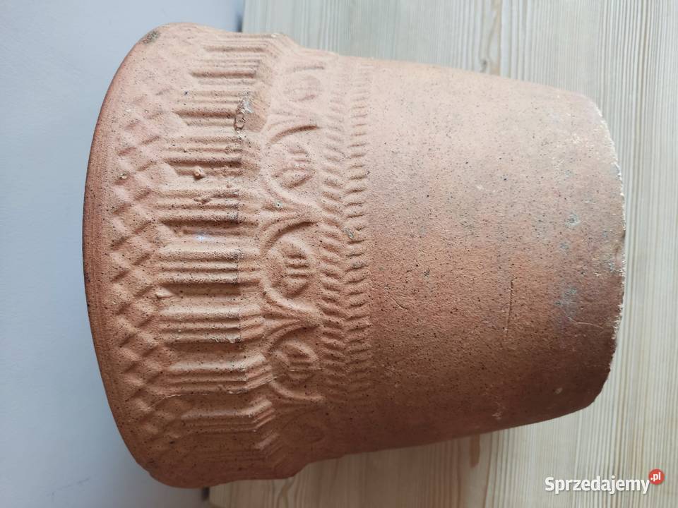 Donica doniczka ceramiczna gliniana fi 336 Głuchołazy sprzedam