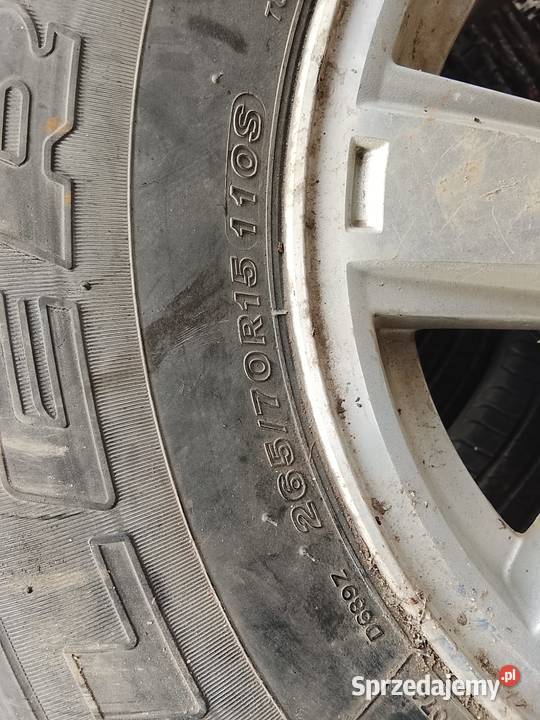 Sprzedam koła aluminiowe Forda Rangera 6x1397 Kiczyce