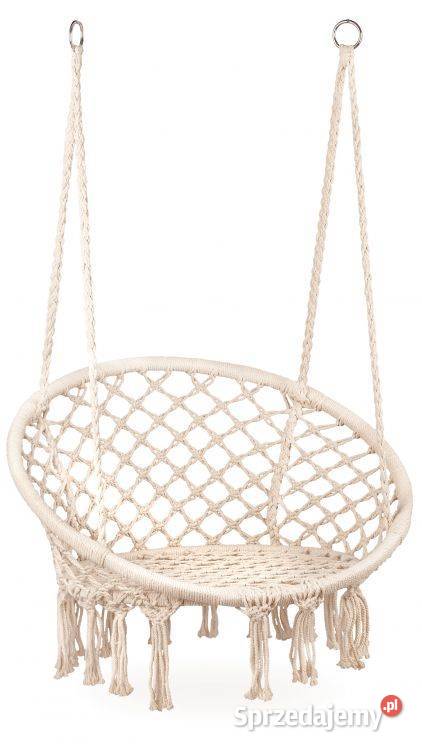 Fotel wiszący huśtawka ogrodowa bocianie gniazdo Bielsk Podlaski