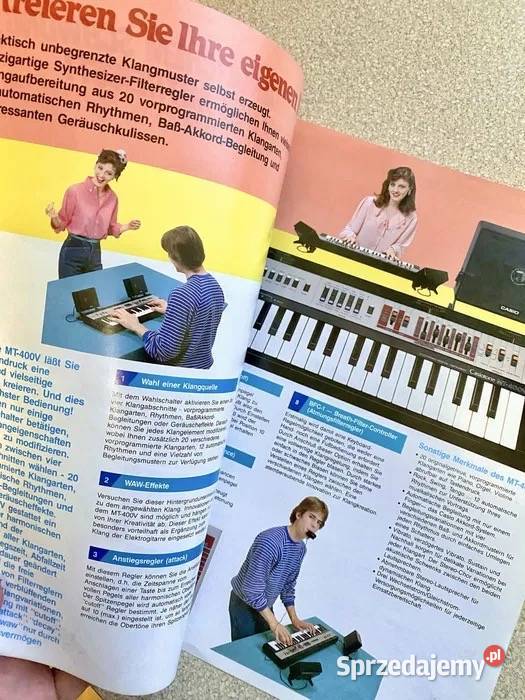 Casio MT400V prospekt reklamowy 84 Olsztyn