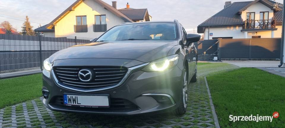 Mazda 6 GJ 20 Kombi skórzana tapicerka 6 mazowieckie Wołomin
