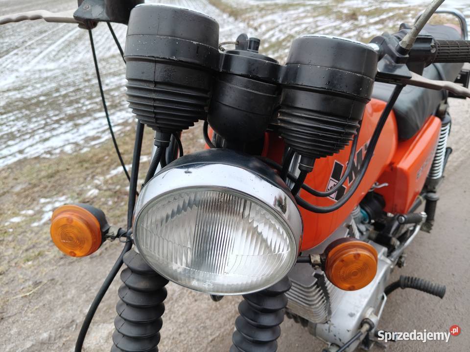 Motocykl MZ ETZ 250 1986r z dokumentami Nowe Skalmierzyce