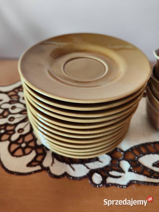 Bulionówki z podstawkami Mirosławice brązowe Lublin