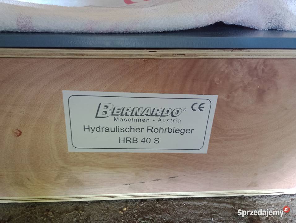 Gietarka do rur BERNARDO HRB40S Bydgoszcz