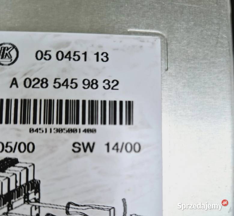 MODUŁ STEROWNIK SAM MERCEDESBENZ W220 40 V8