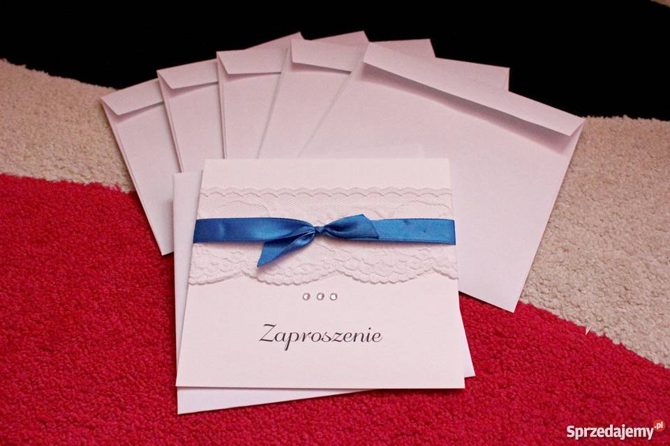 Zaproszenia na chrzest komunię