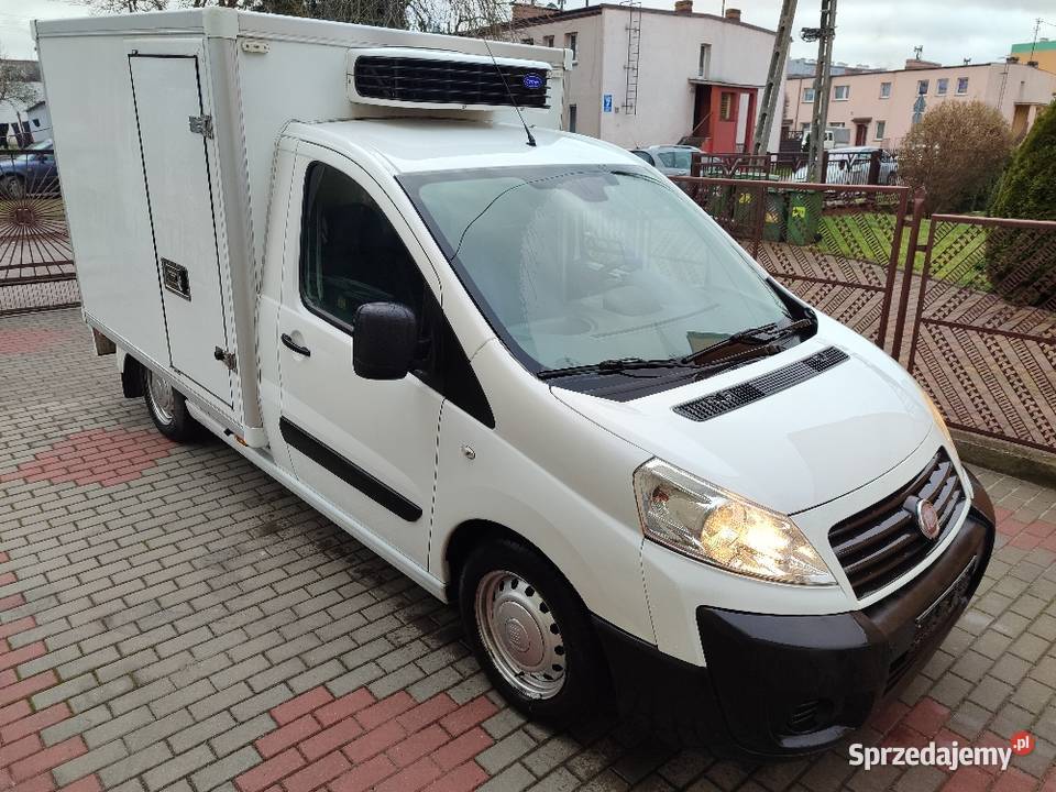 Fiat Scudo 2013r Klima Chłodnia 2020 stan biały Starogard Gdański