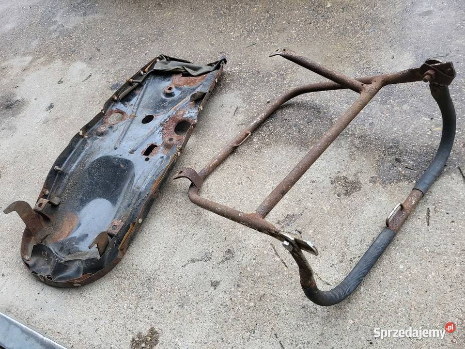 Bagażnik boczny blacha siedzenia WSK dolnośląskie Osiecznica sprzedam
