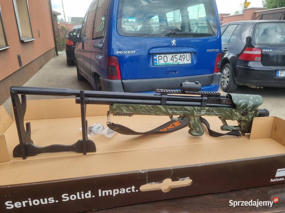 Wiatrówka PCP Hatsan BULLBOSS 55 mm 22 Khaki Skórzewo