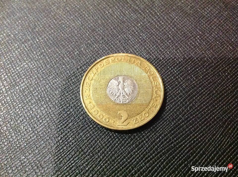 Moneta 2 2000 LAT 2000 r Nowa Sól