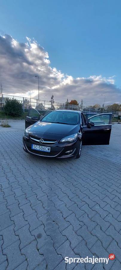 Opel Astra J Sports Tourer 14 Turbo Cosmo Salon światła do jazdy dziennej śląskie