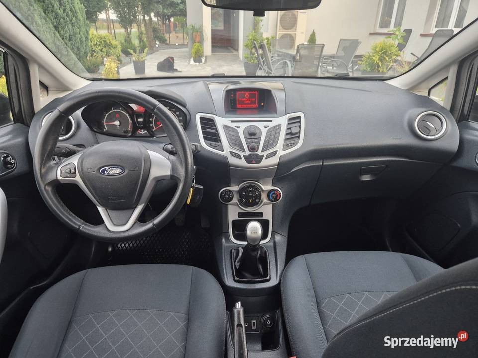 Ford Fiesta mk 7 125 Benzyna Klima Elektryka z ESP Brudzeń Duży