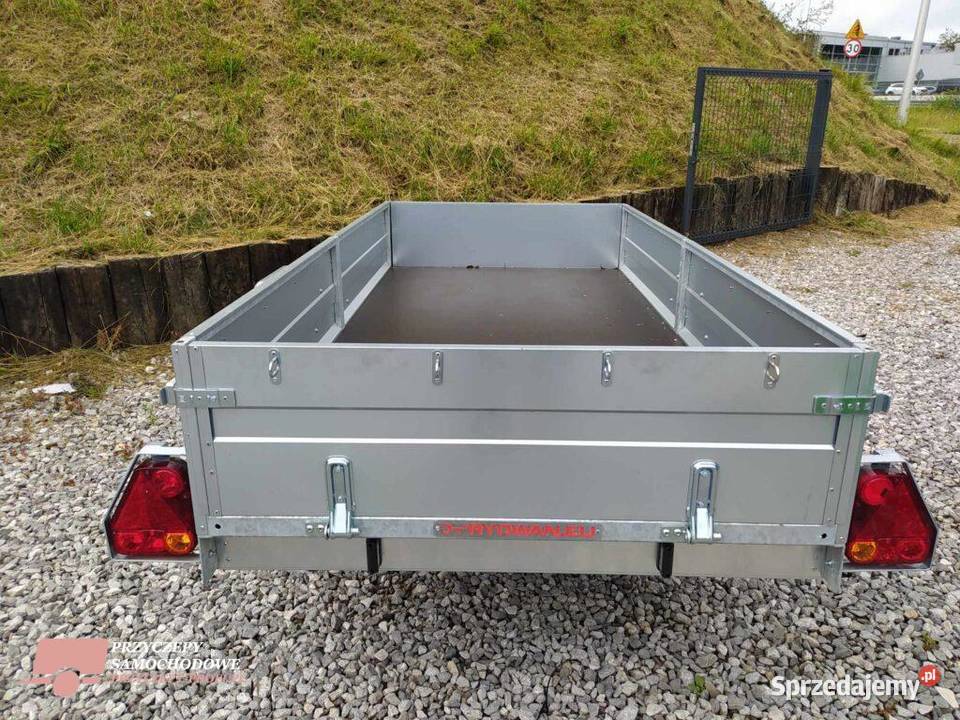 Przyczepa spawana lekka Rydwan A750E2 wym