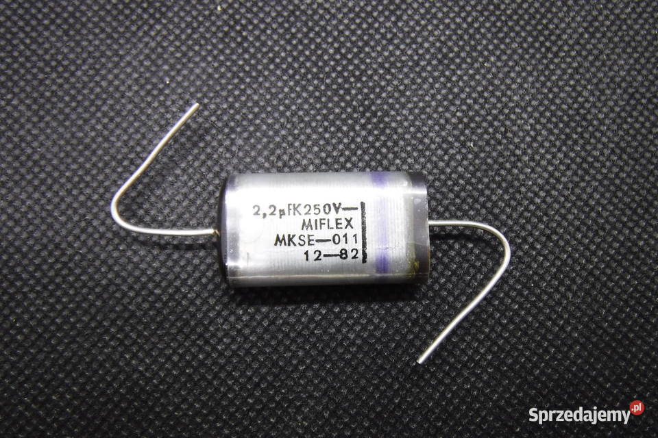Kondensator 22uF 250V MIFLEX MKSE011 zwrotnica Otwock